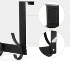 Over-the-Door Hook Rack – No-Drill Hanging Organizer (10 Hooks)