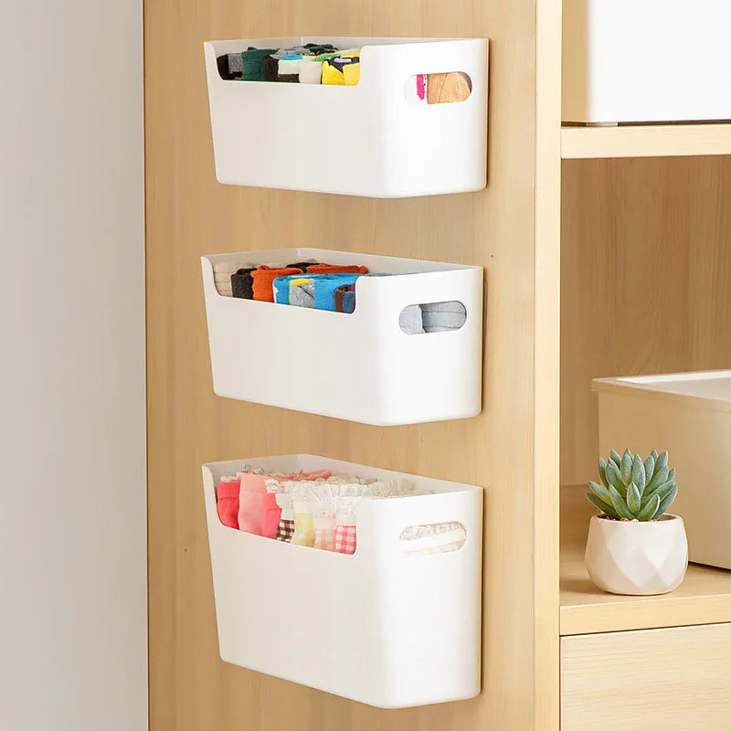 Cabinet Door Organizer Bin — Hidden Storage for Kitchen & Bathroom