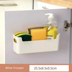 Cabinet Door Organizer Bin — Hidden Storage for Kitchen & Bathroom